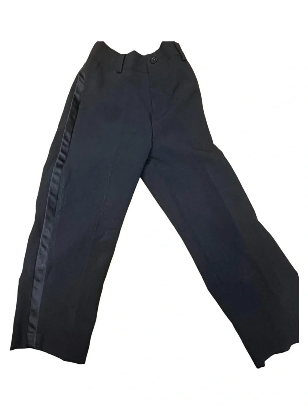 Black Boys' Tuxedo Jacket, Pants & Vest Set